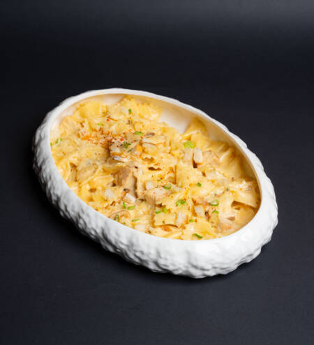 CHICKEN MUSHROOM FARFALLE