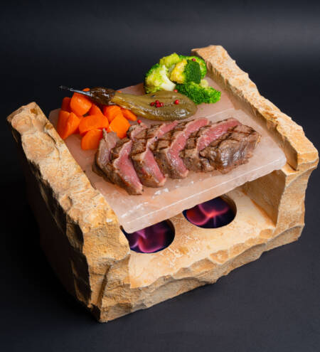 STEAK ON THE ROCK